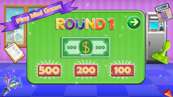 银行收银员游戏游戏截图