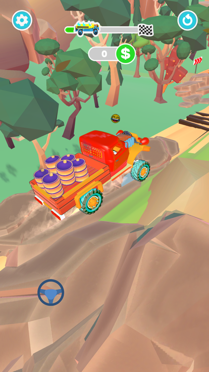 Cliff Truck 3D游戏截图