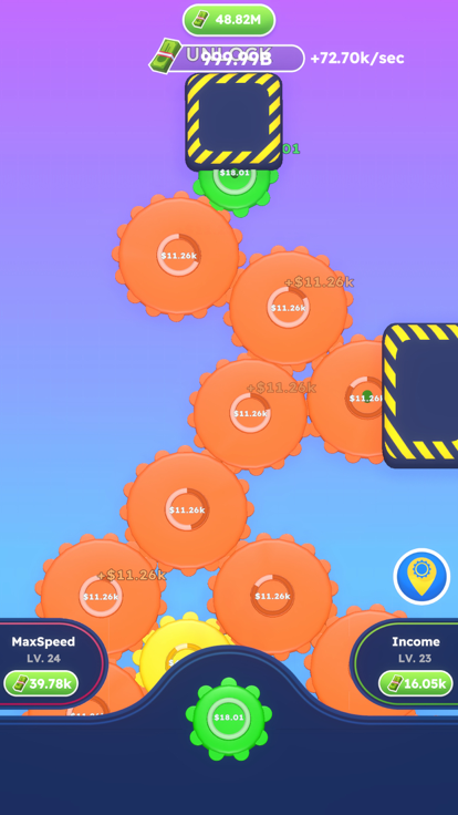 Cogs Clicker游戏截图