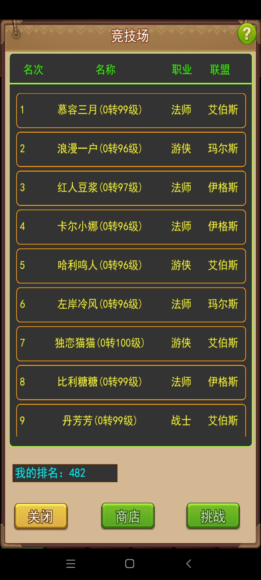 伊格斯传奇游戏截图