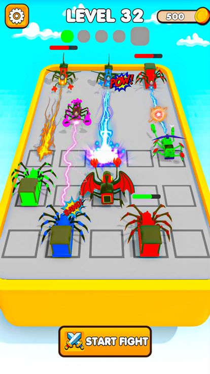 Merge Spider Train Horror Game游戏截图