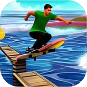 Beach Race :Scooter Stunt Game