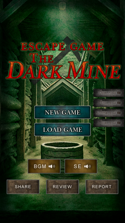 Escape Game THE DARK MINE游戏截图