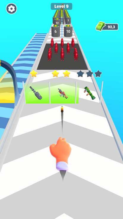 Bullet Attack Run游戏截图