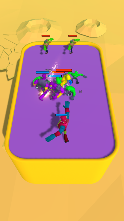 Merge Super Hero Fight Master游戏截图