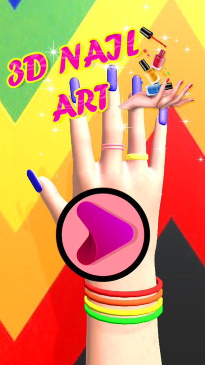 Nails Art Painting 3D Design游戏截图