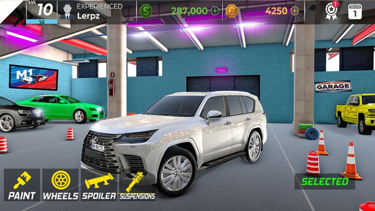 Offroad SUV Crazy Parking Game游戏截图