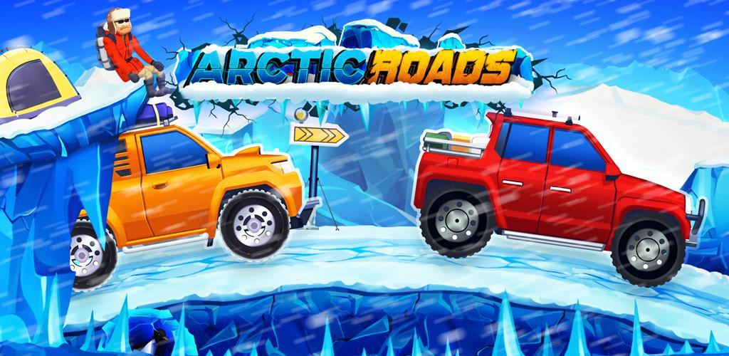 Arctic roads: car racing game游戏截图