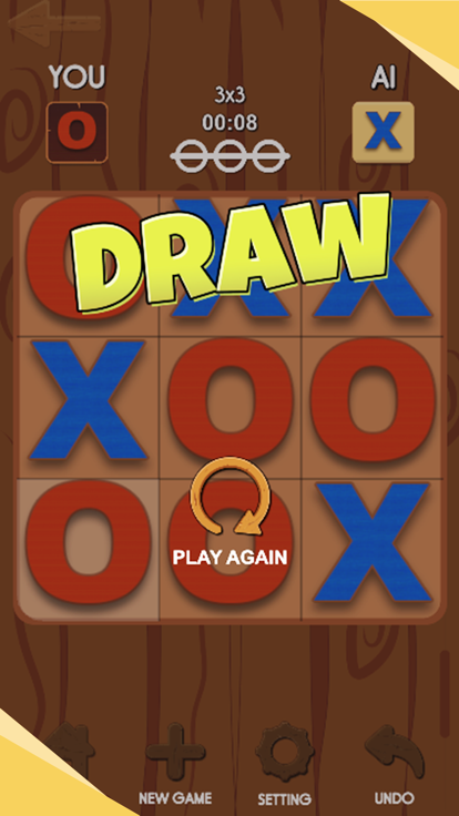 经典井字游戏 2 玩家游戏截图