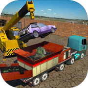 怪兽车破碎机起重机：垃圾车模拟器 Car Crusher Truck Simulator 3D