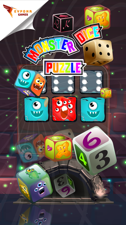 i Monster Dice Puzzle游戏截图