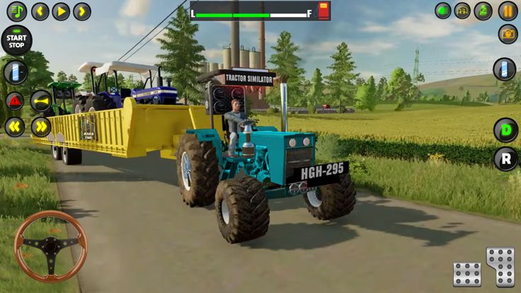Indian Tractor Farming Game 3D游戏截图