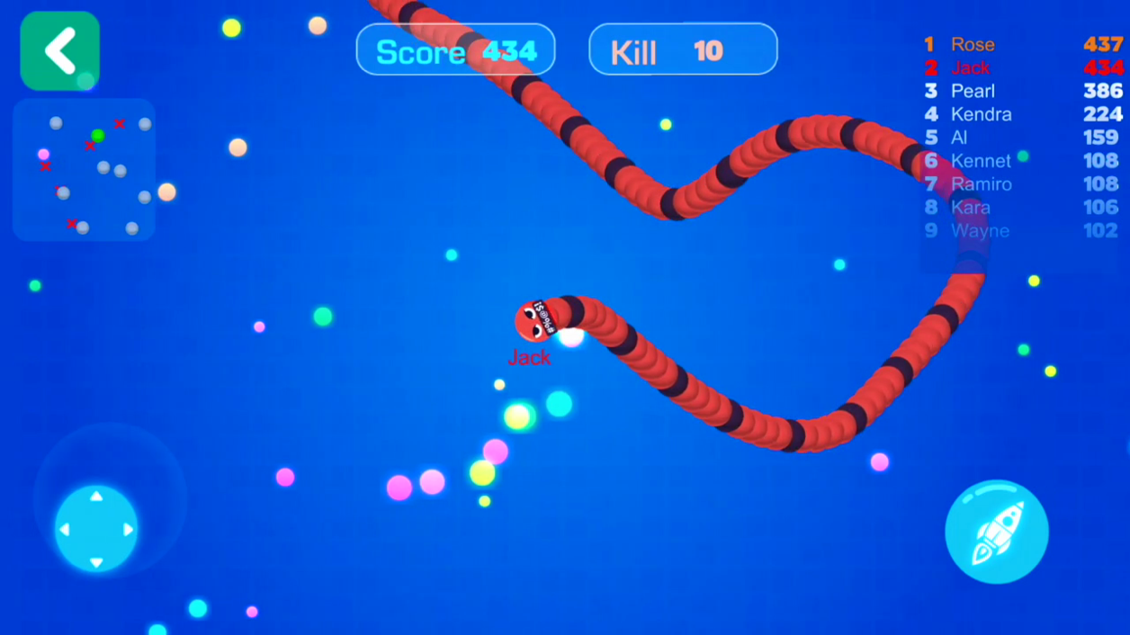 呆萌贪吃蛇:表情大作战游戏截图