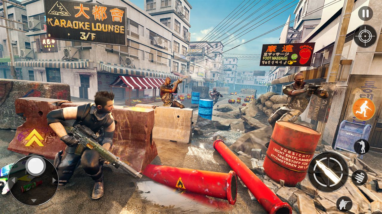 Screenshot of Cover Hunter Game: Counter Terrorist Strike War