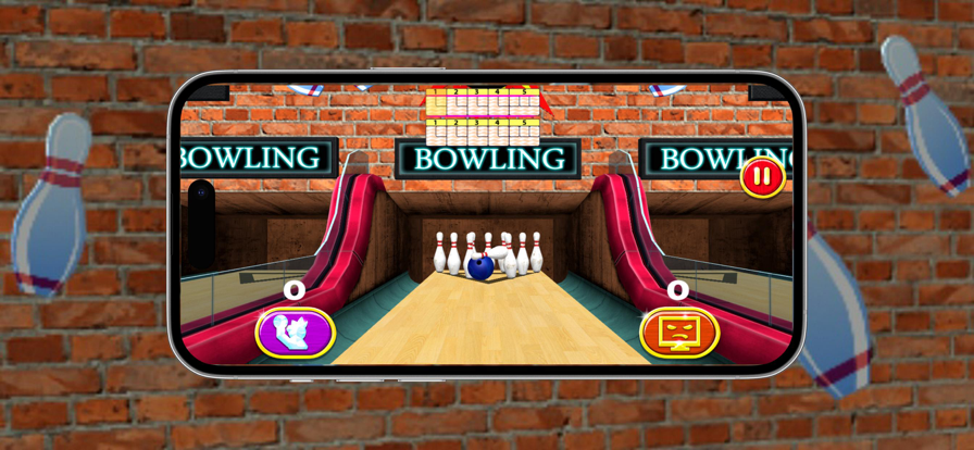 Simulate Bowling: Casual Game游戏截图