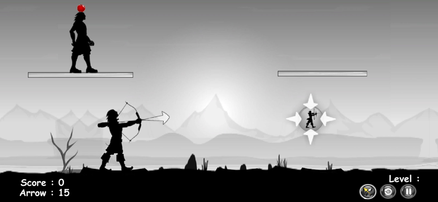 Dark Man 2 Apple Shooter游戏截图