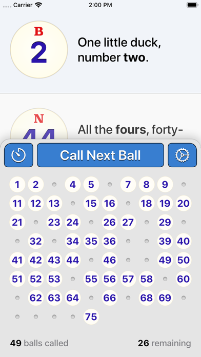 Bingo Machine - Number Caller游戏截图