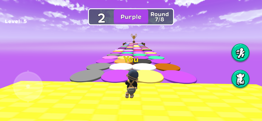 Color Challenger: Parkour Run游戏截图