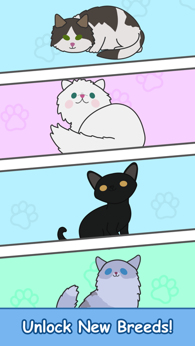 Cats Tower - Merge Kittens!游戏截图