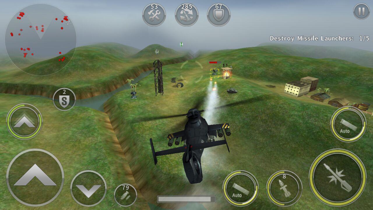 Screenshot of GUNSHIP BATTLE : Helicopter 3D