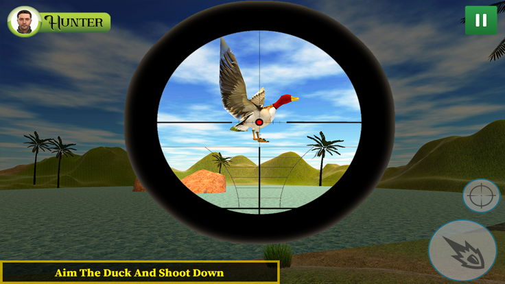 Duck Hunting Sniper Shooting游戏截图