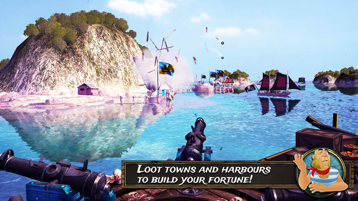 Pirate Quest: Blast Enemies and Loot Treasure!游戏截图