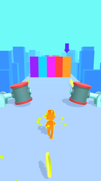 Hyper 跑 3D 离线 游戏游戏截图