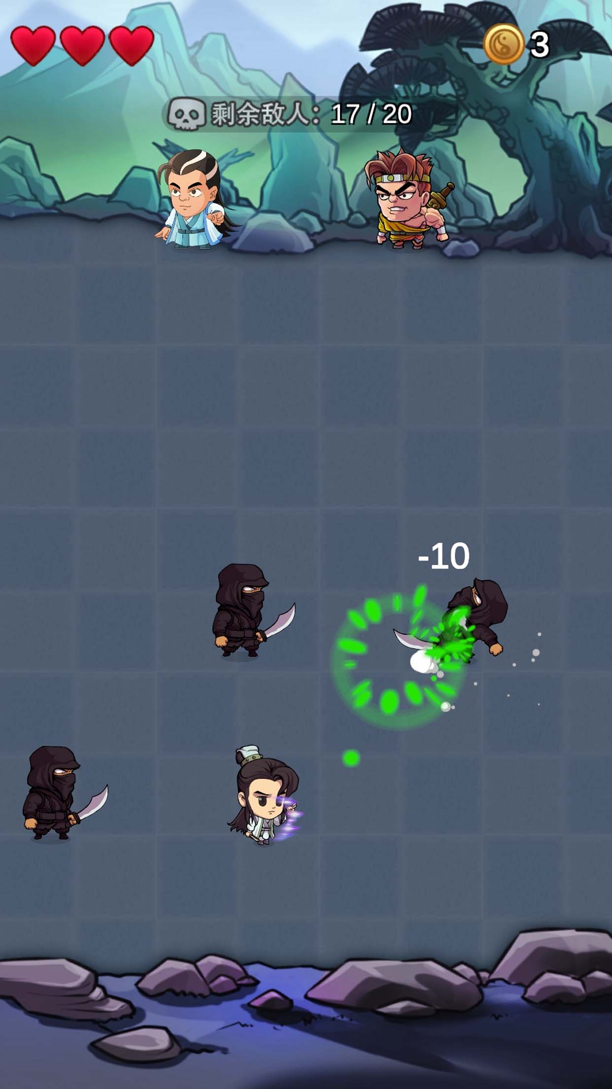 我功夫贼牛飞刀再现游戏截图