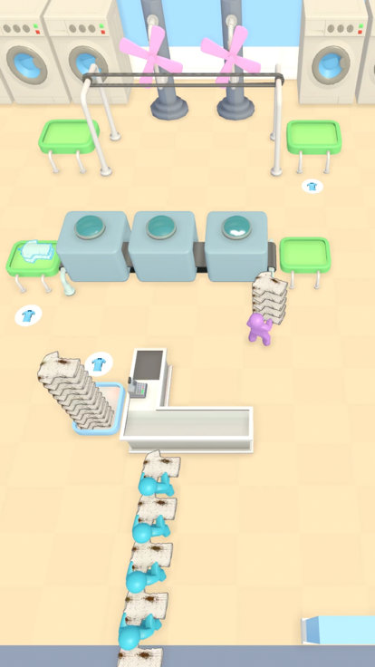 Laundry Idle Arcade游戏截图