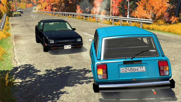 Russian Car Driving游戏截图