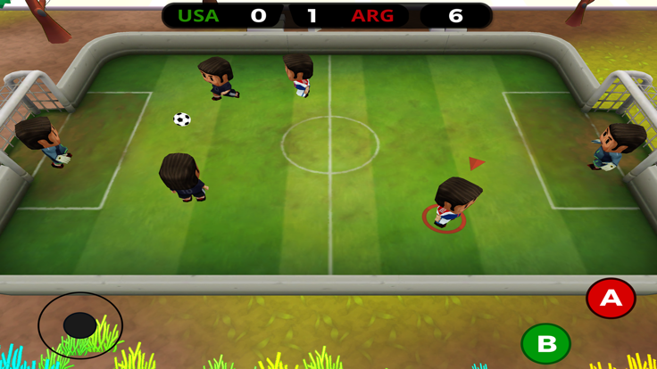 Funky Soccer 3D游戏截图