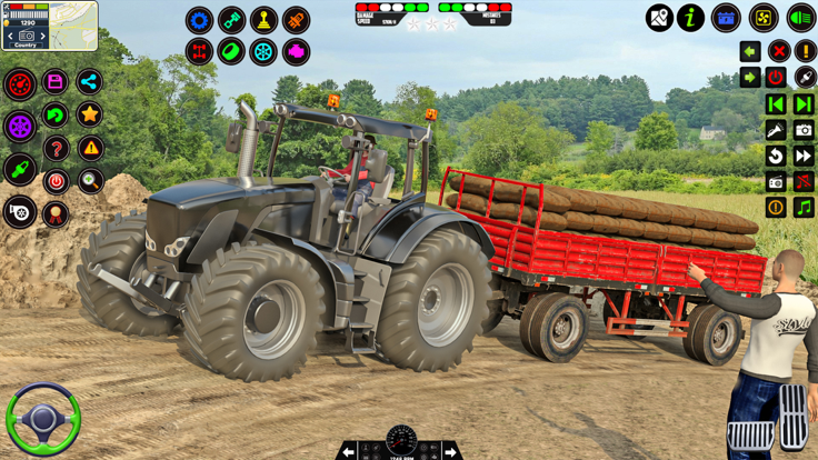 Indian Tractor Driving Game 3d游戏截图