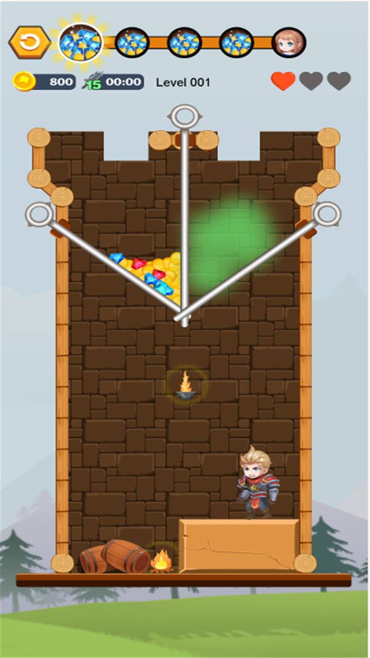 别针英雄游戏截图