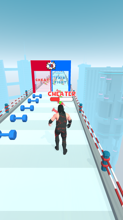 Wrestling Runner!游戏截图