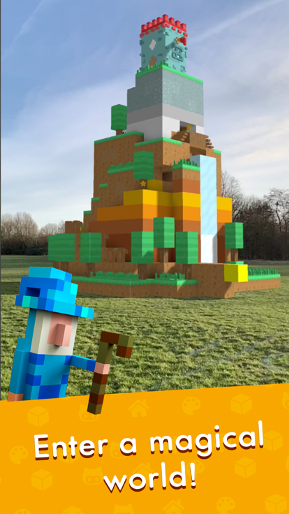 Craftland AR: Build 3D Worlds游戏截图