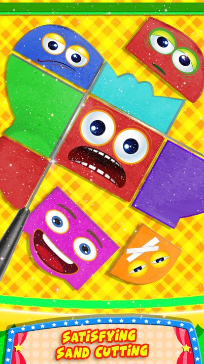 Satisfying Sand Slime Cutting游戏截图
