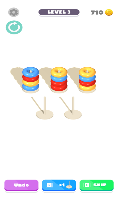 Hoop Puzzle - Sort them all游戏截图