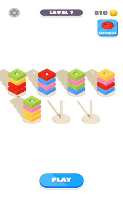 Hoop Puzzle - Sort them all游戏截图