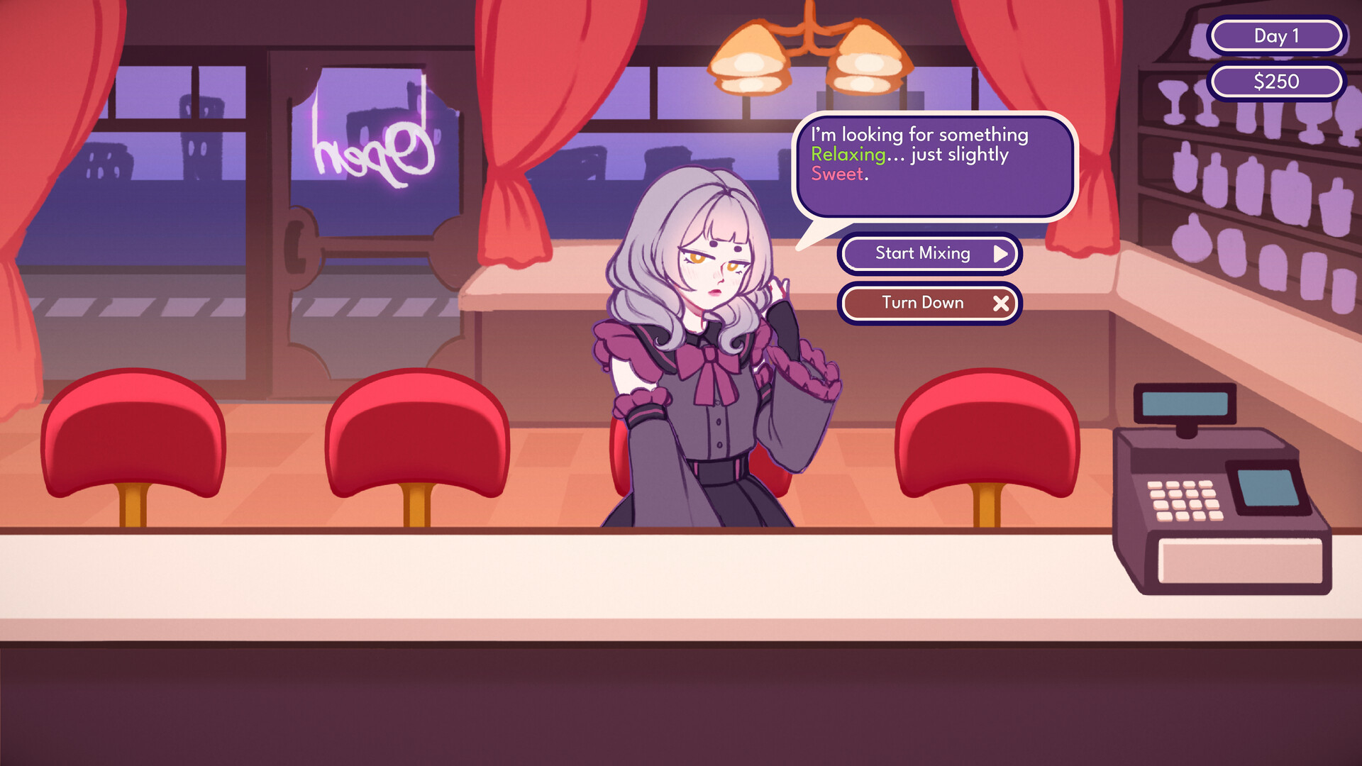 调酒师模拟器游戏截图