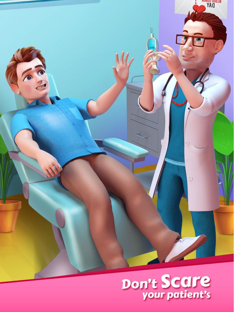 Screenshot of Blood Test Doctor Hospital : Injection Simulator