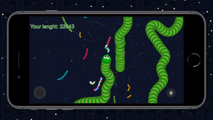 Worm.io: Snake Slither Worm游戏截图