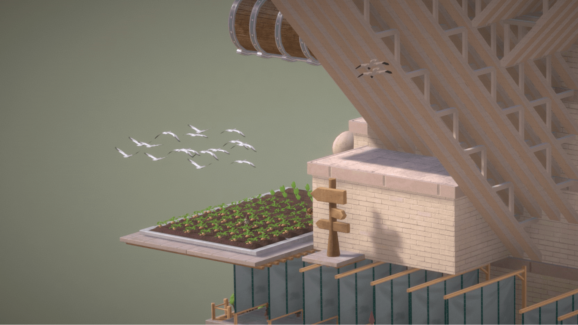 巴别塔：垂直国度游戏截图