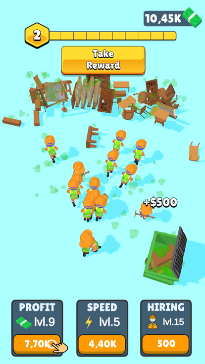 Garabge Master - Idle Tycoon游戏截图