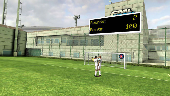 Final Kick VR - Virtual Reality free soccer game for Google Cardboard游戏截图