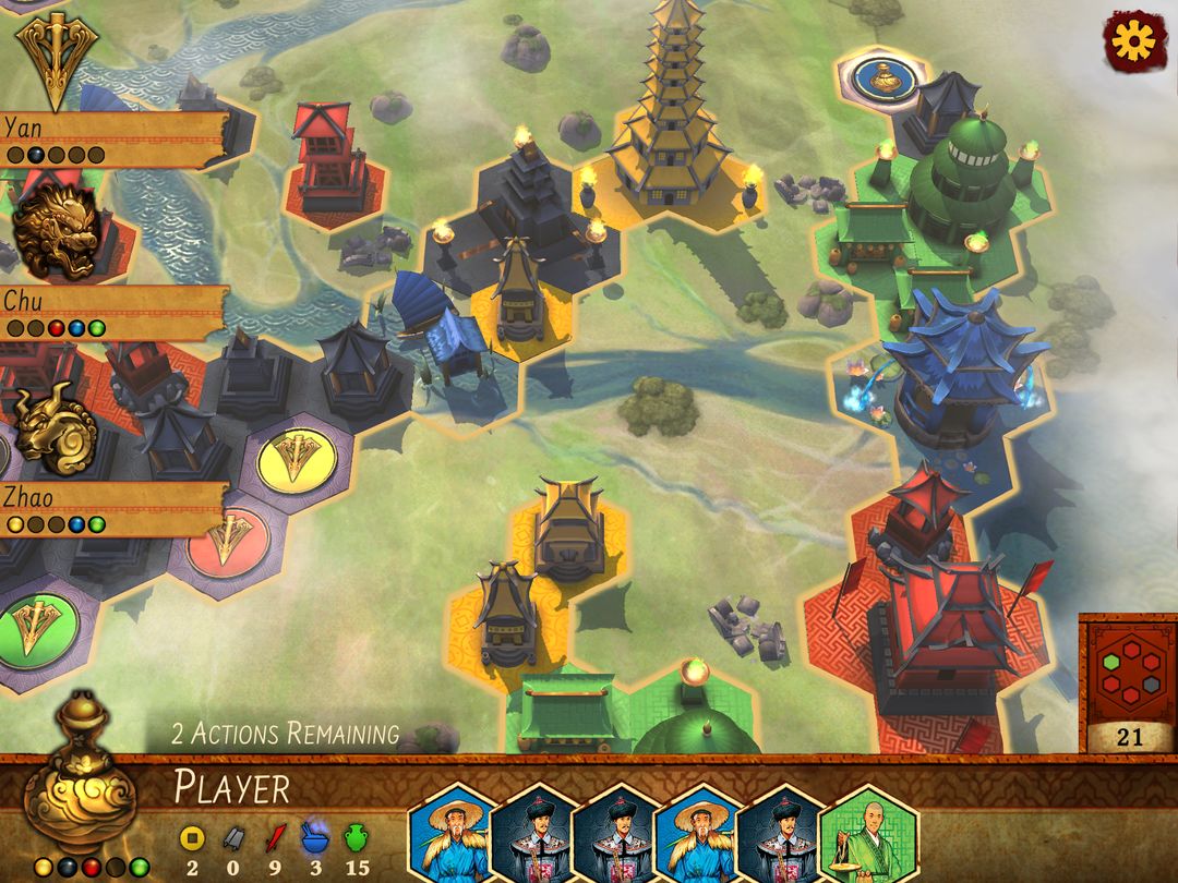 Reiner Knizia Yellow & Yangtze游戏截图