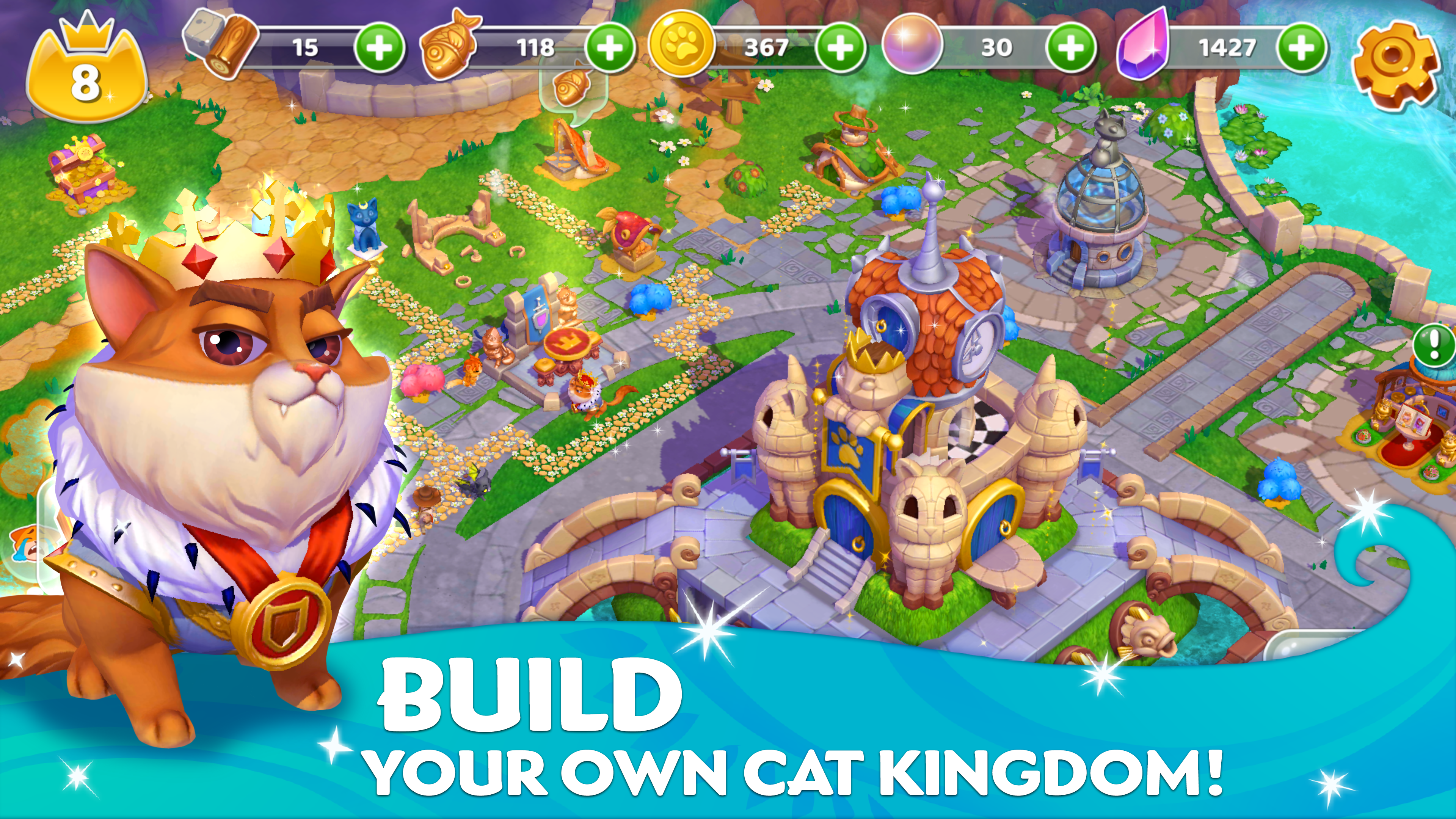 Cats & Magic: Dream Kingdom游戏截图