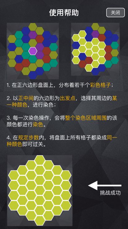 染色棋盘游戏截图