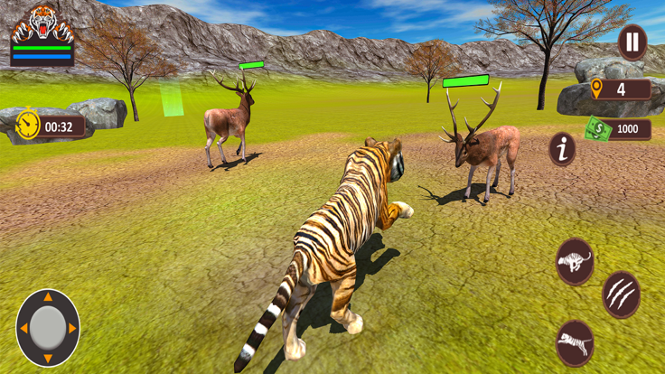 Tiger Simulator Wild Animal 3D游戏截图