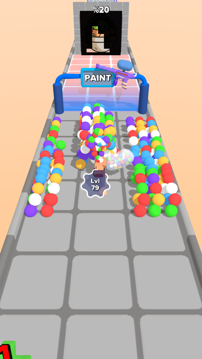 Color Bullets Run游戏截图