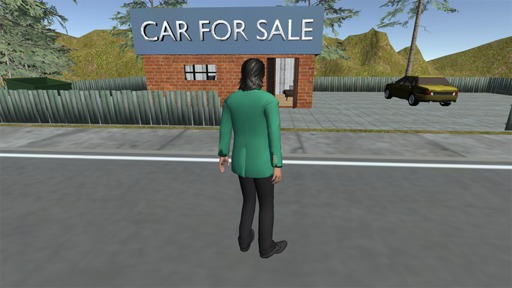 汽车出售模拟器 2023，汽车经销商模拟器游戏，汽车出售游戏截图